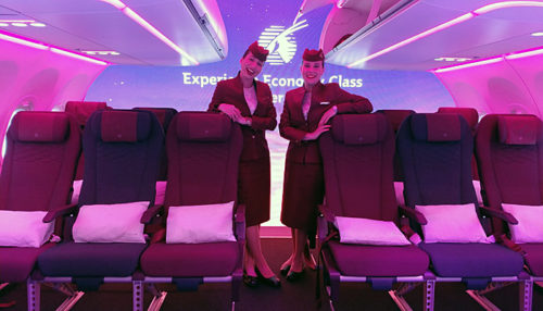 Qatar Airways Neue Sitze Und Menüservice „quisine In Der Economy Class Business Traveller