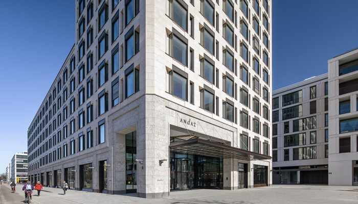 Das Andaz Munich Schwabinger Tor. Foto: Hyatt